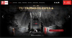 Desktop Screenshot of camionesjac.cl