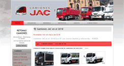 Desktop Screenshot of camionesjac.com